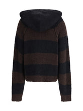 PETAR PETROV S striped hooded sweater