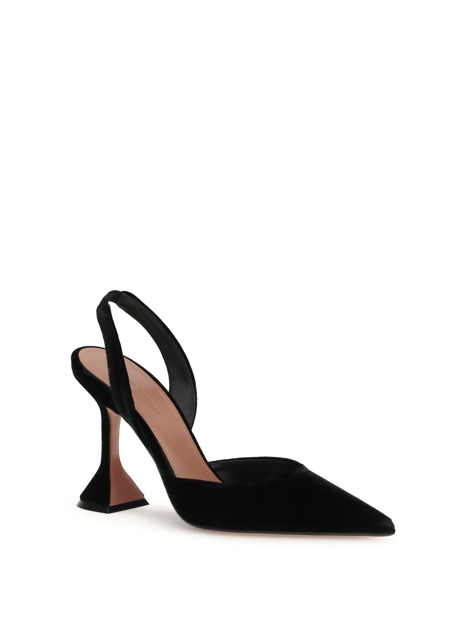 AMINA MUADDI 36 velvet slingback pumps