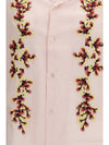 floral embroidered shirt