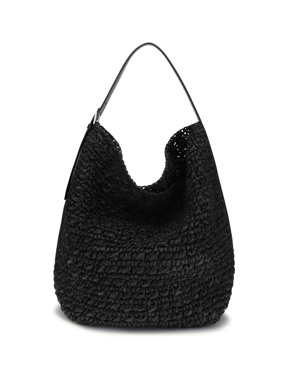 TOTEME OS paper raffia tote shoulder bag