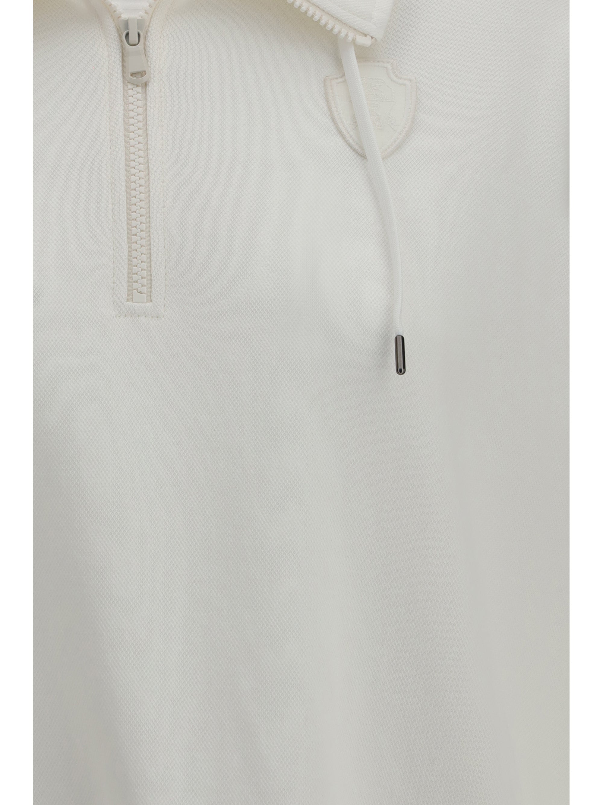 sweatshirt with logo patch