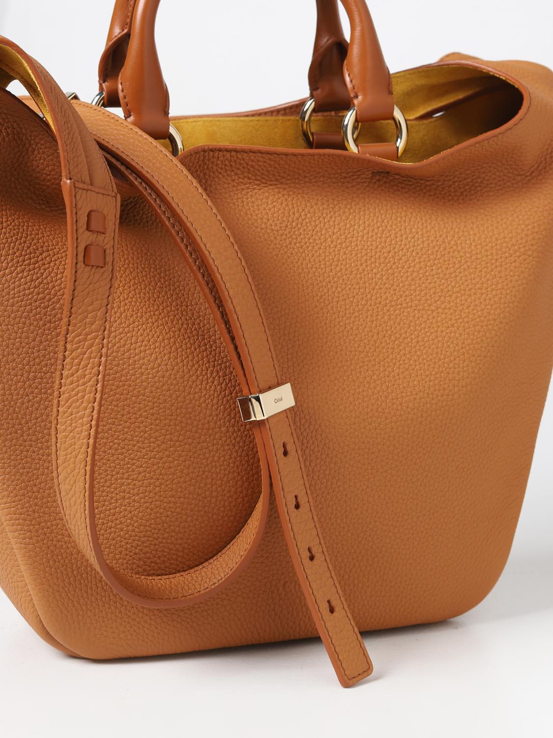 deia chloé bag in grained leather