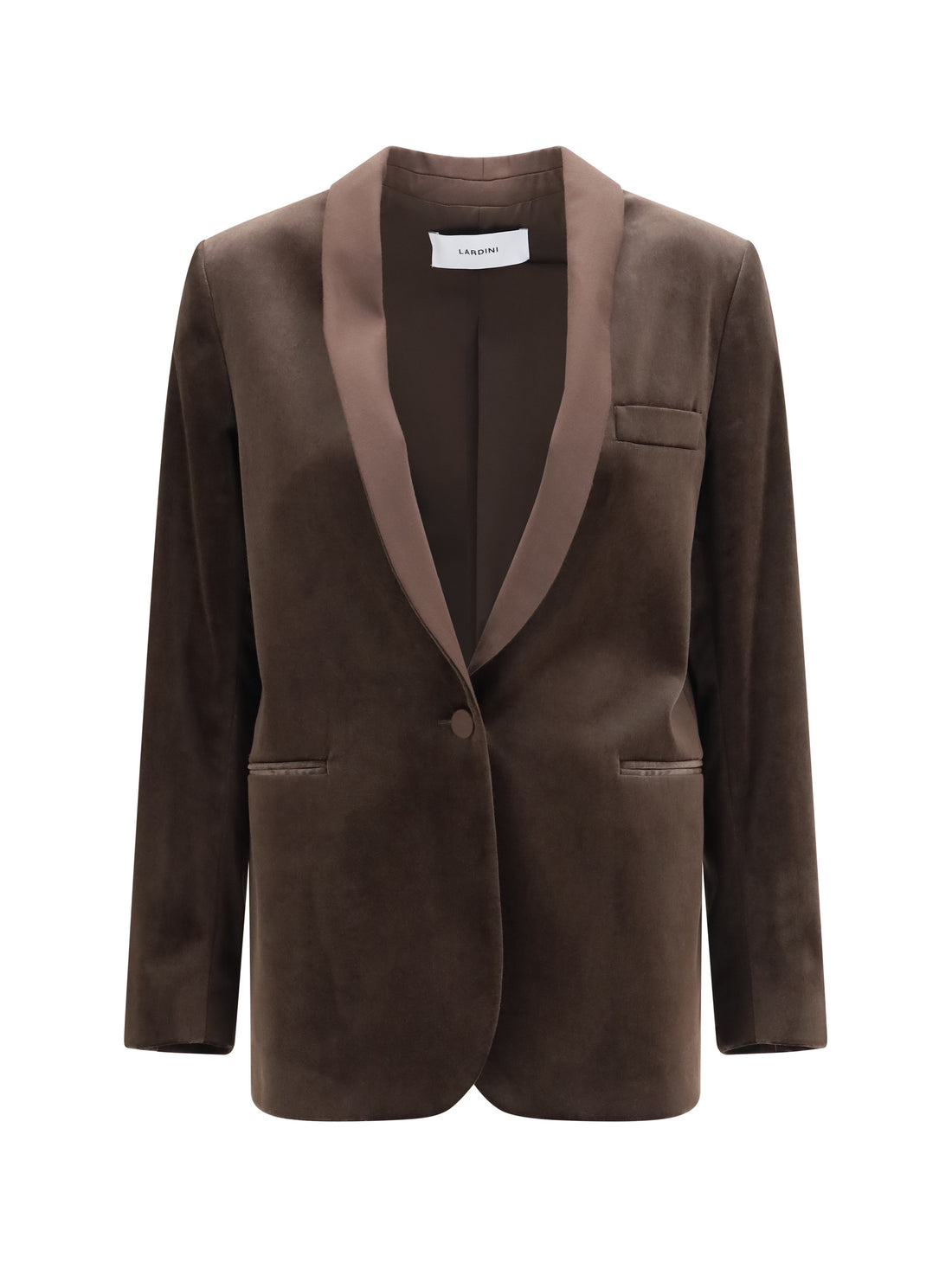 LARDINI 40 velvet blazer