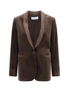 velvet blazer