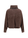 suede goat leather jacket