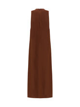BRUNELLO CUCINELLI L v-neck long dress