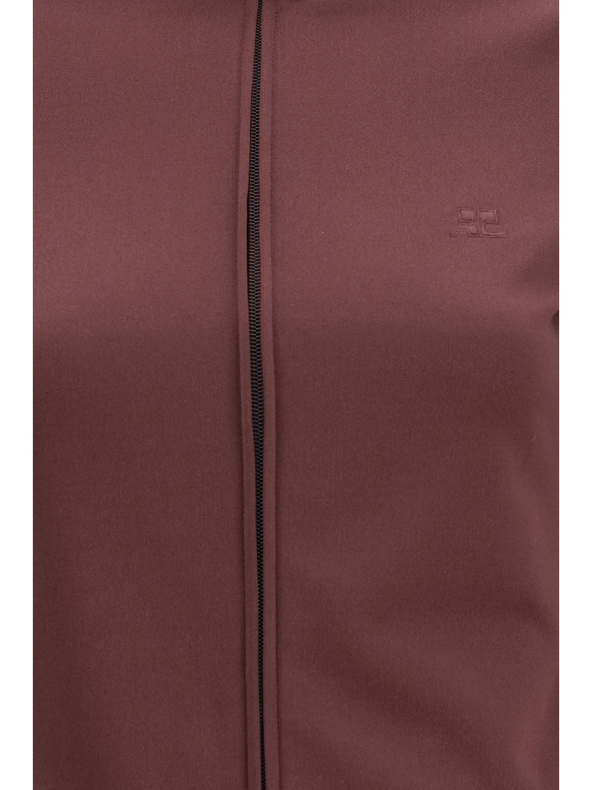 bicolor tracksuit top