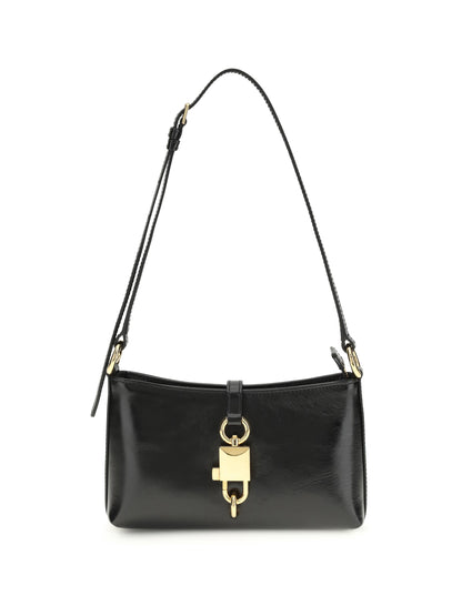 DOLCE &amp; GABBANA OS lock leather shoulder bag 