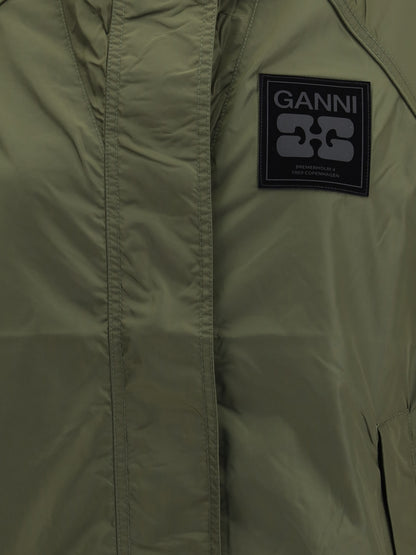GANNI L-XL waterproof jacket