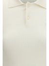 long-sleeve silk polo