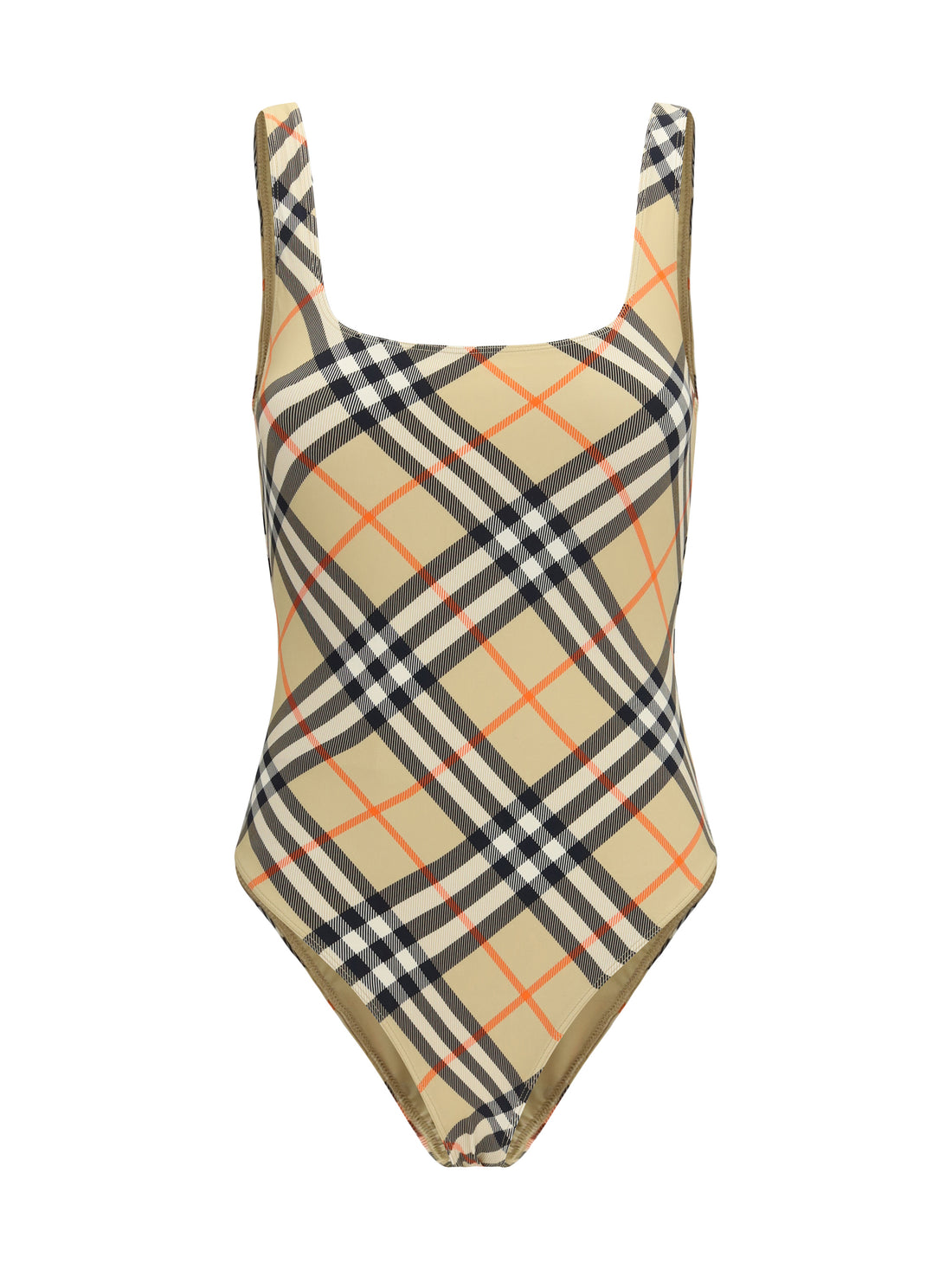 BURBERRY L check swimsuit