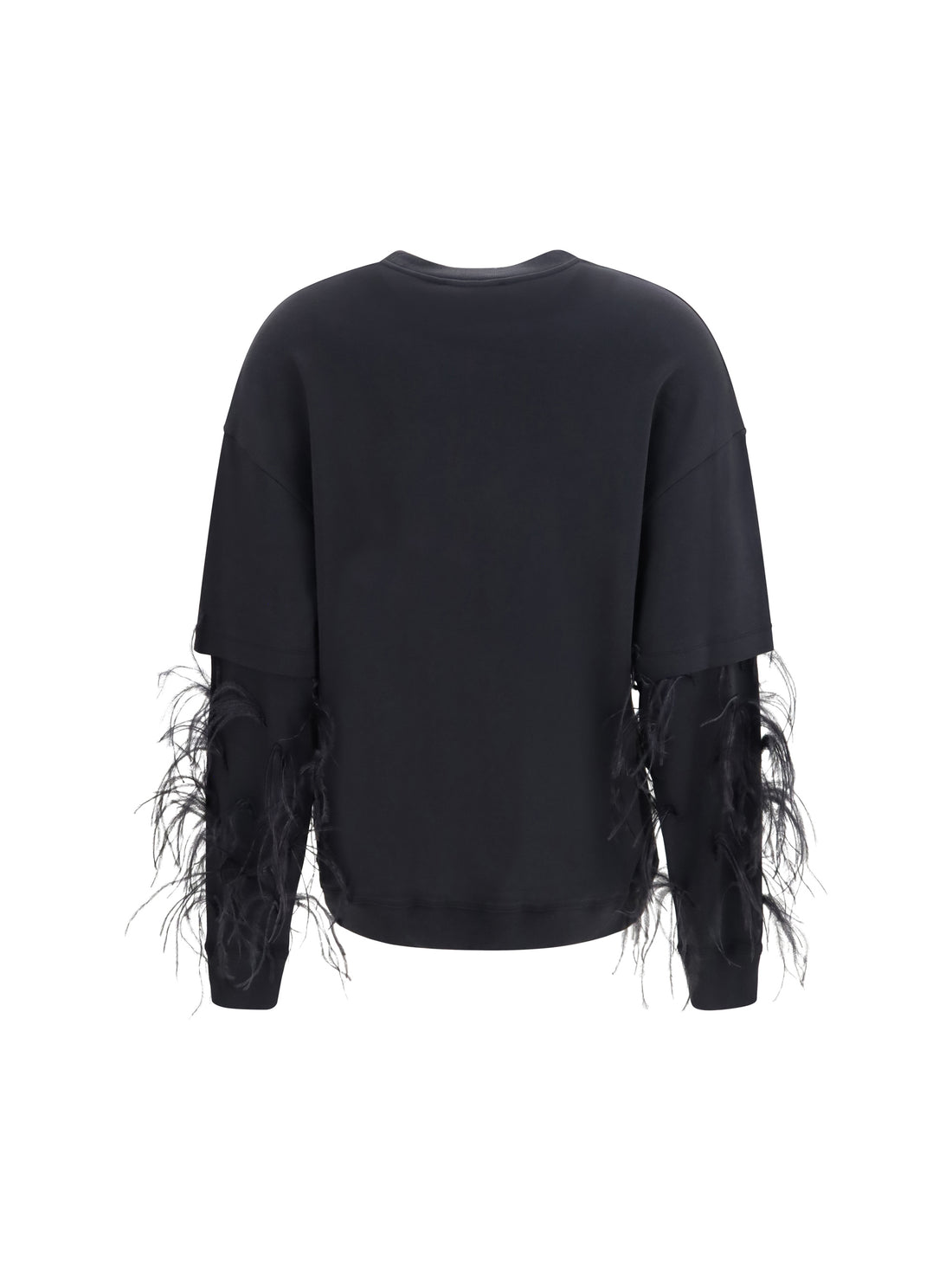 DARKPARK S troy double-sleeve feather top