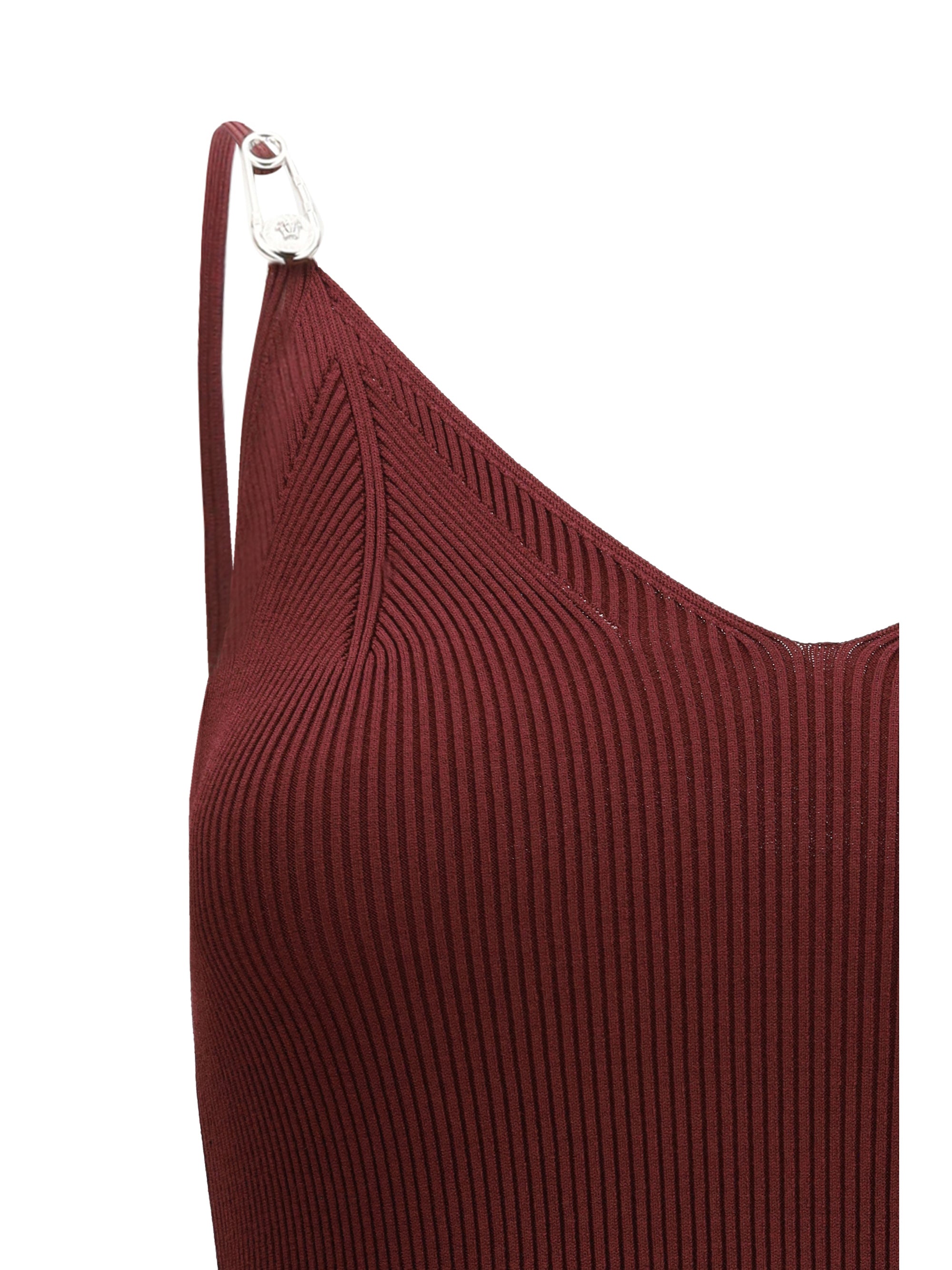 safety pin slip midi dress