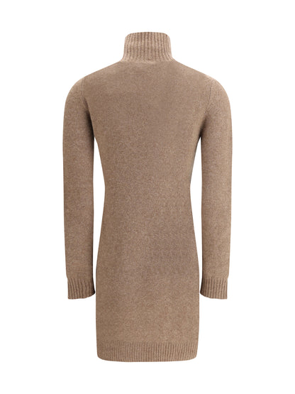 MAX MARA PURE L stretch cashmere mini dress