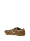 leather racer sneakers