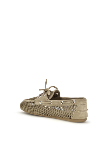 MIU MIU 36 mesh loafers