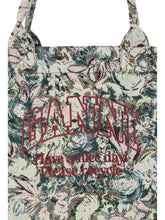 GANNI OS tapestry xxl tote bag