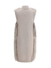 SWORD 6.6.44 40 wool and fur vest