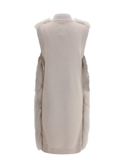 SWORD 6.6.44 40 wool and fur vest