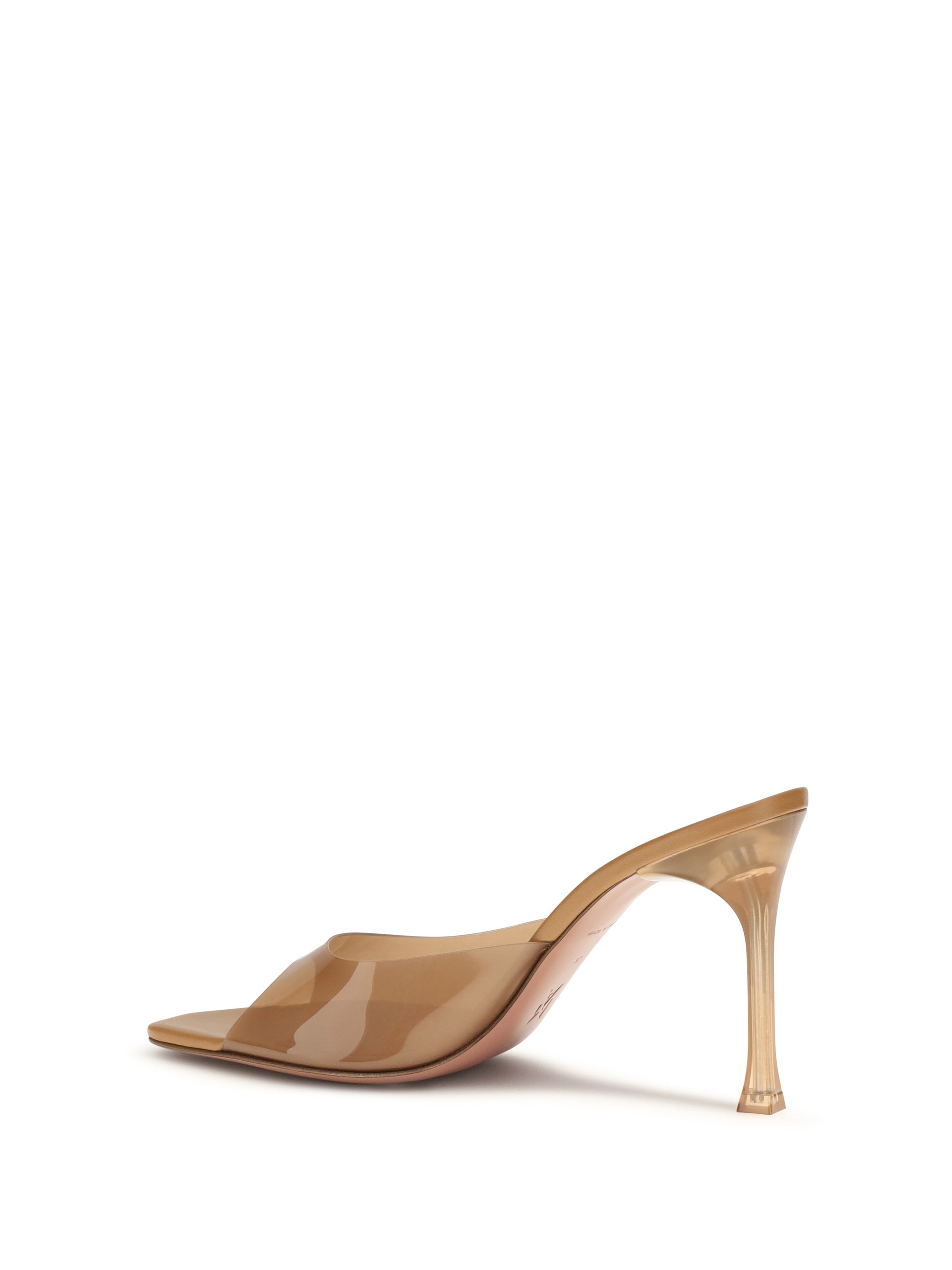 alexa glass mules sandals