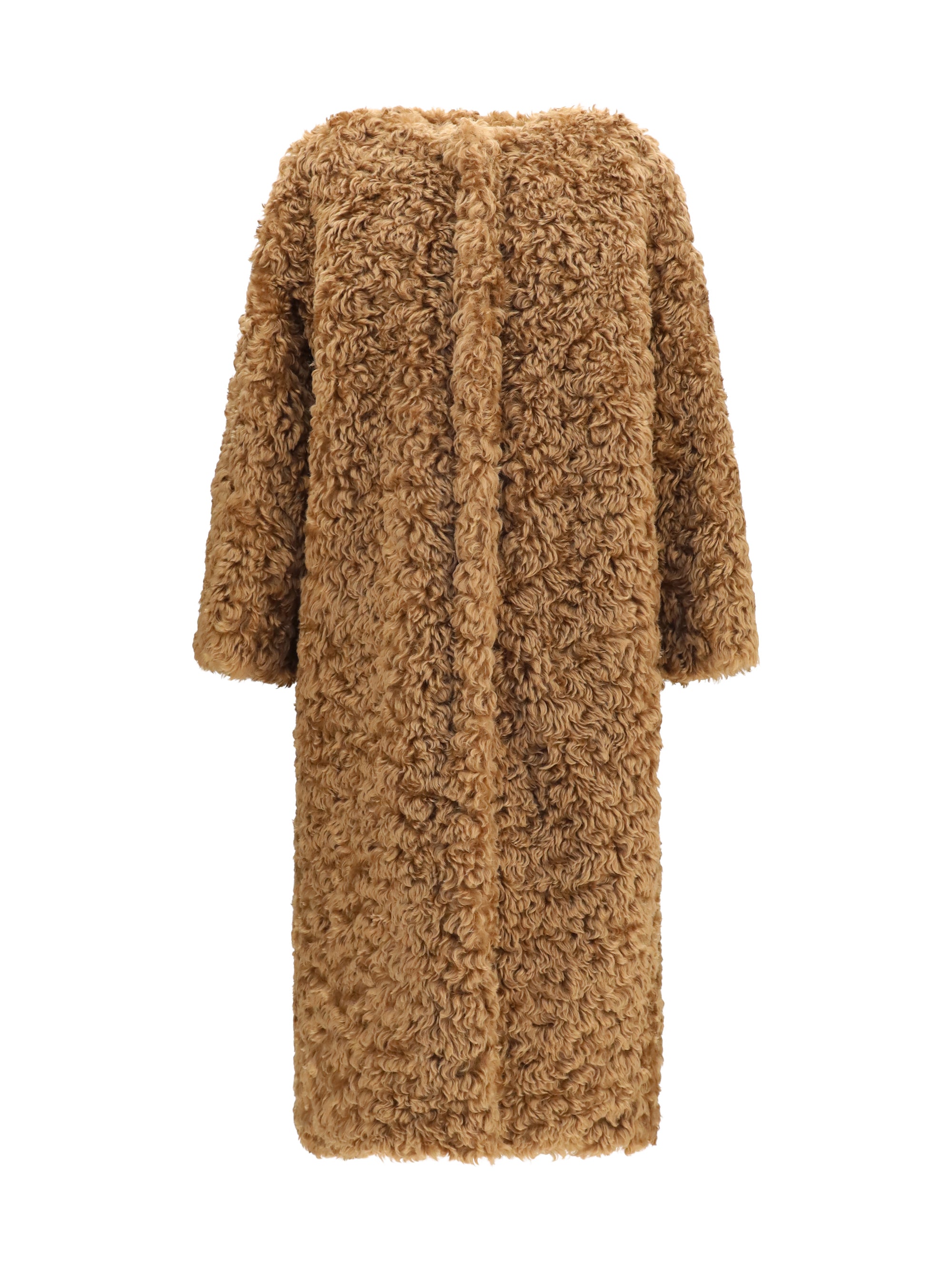 long plush coat