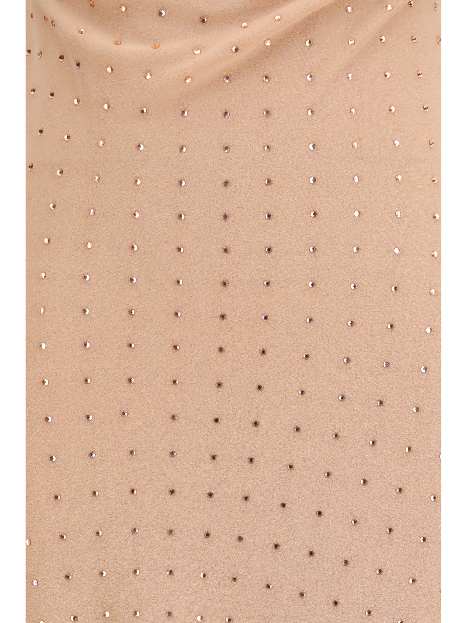 PINKO 38 long strass slipdress