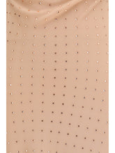 PINKO 38 long strass slipdress