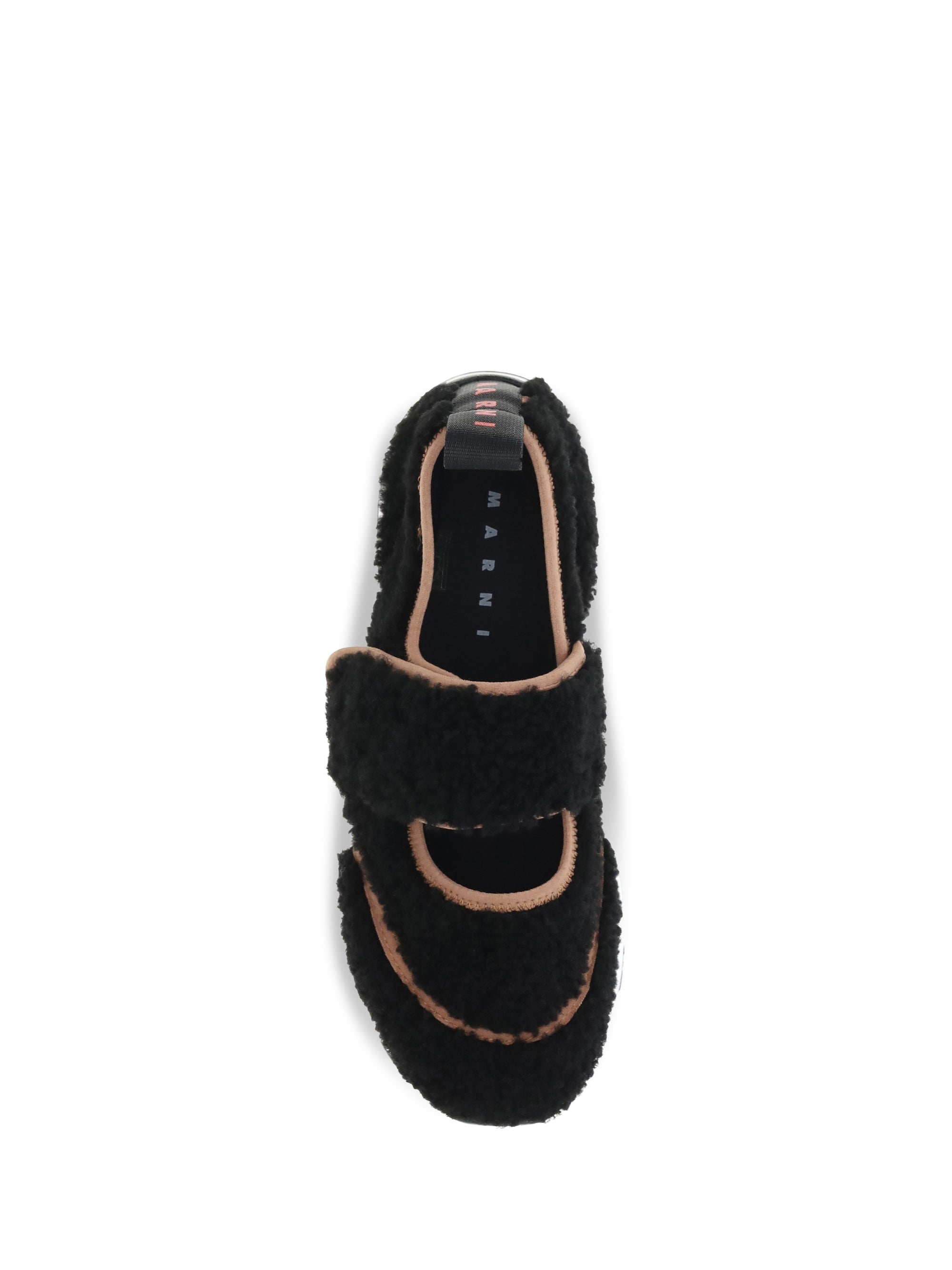 mary jane shearling sneakers