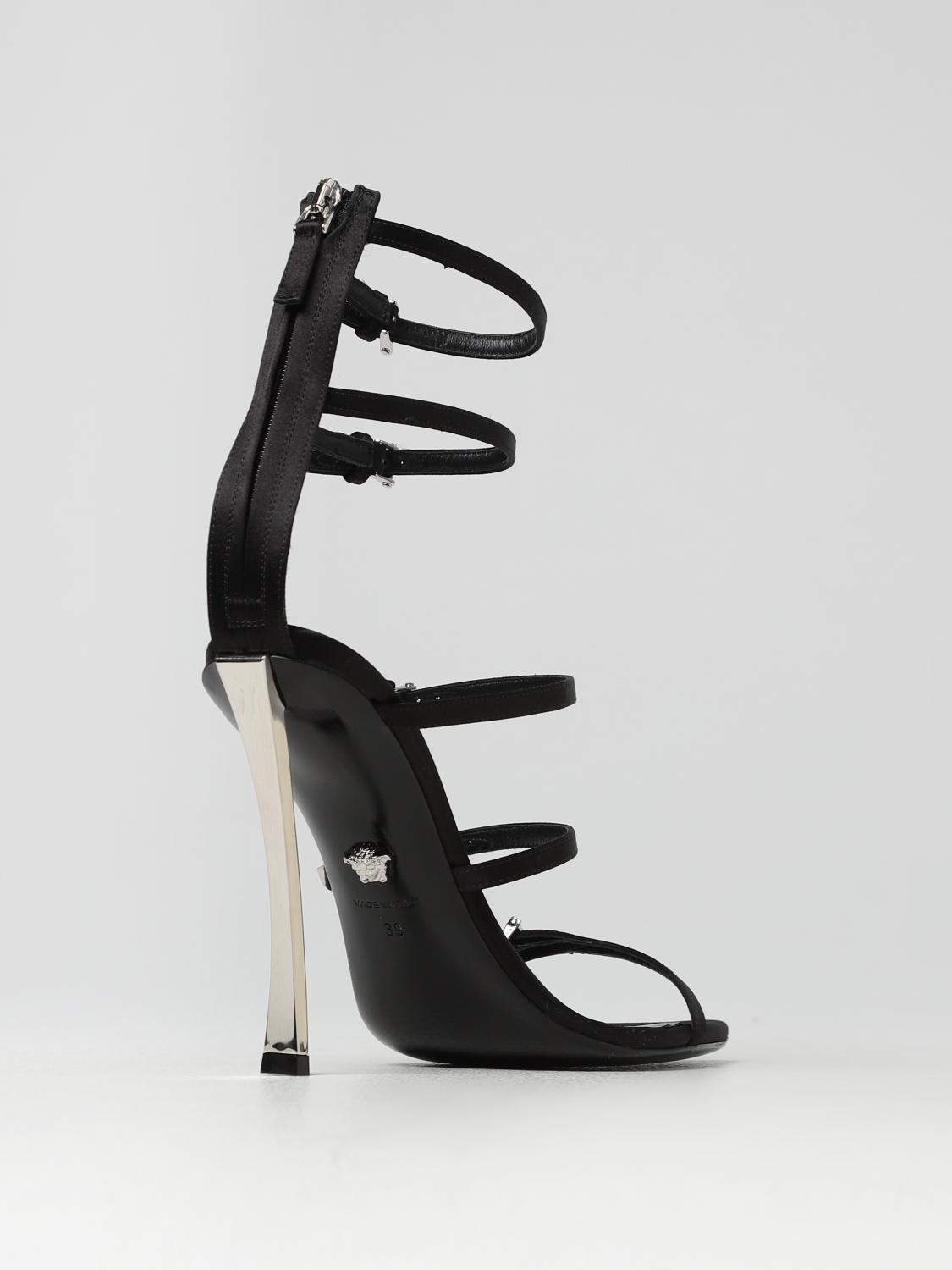 VERSACE 37 sandal in satin