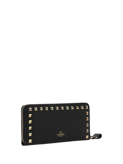 valentino garavani rockstud flap french wallet