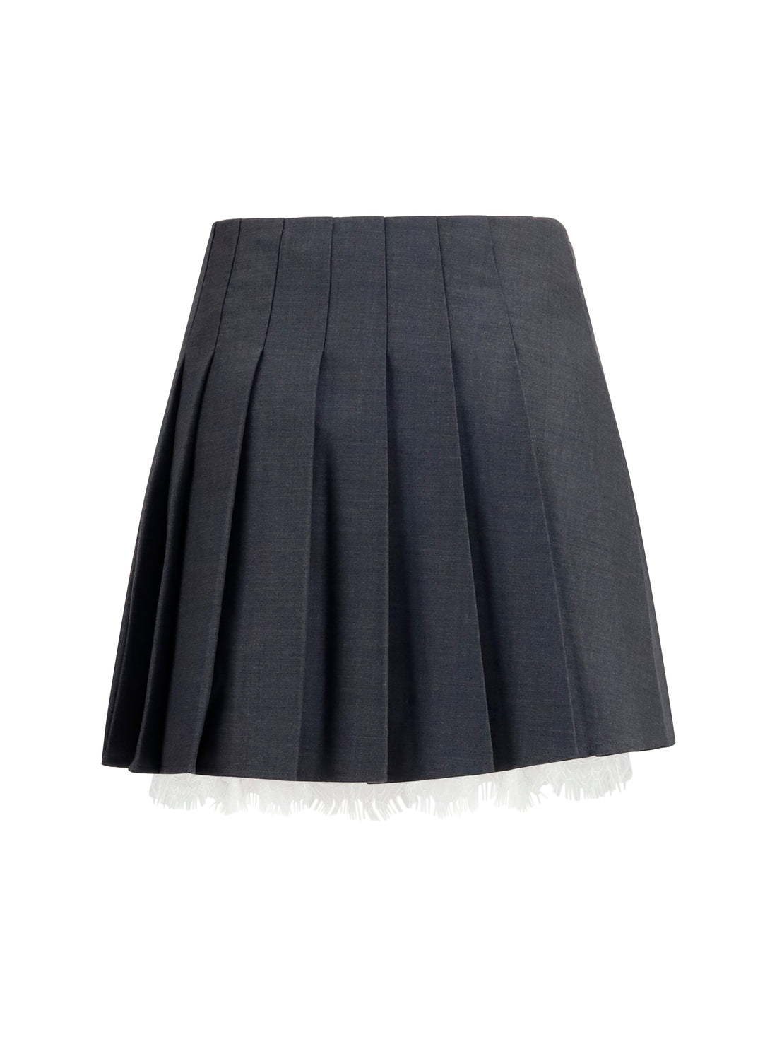 SELF-PORTRAIT 6 pleated mini skirt