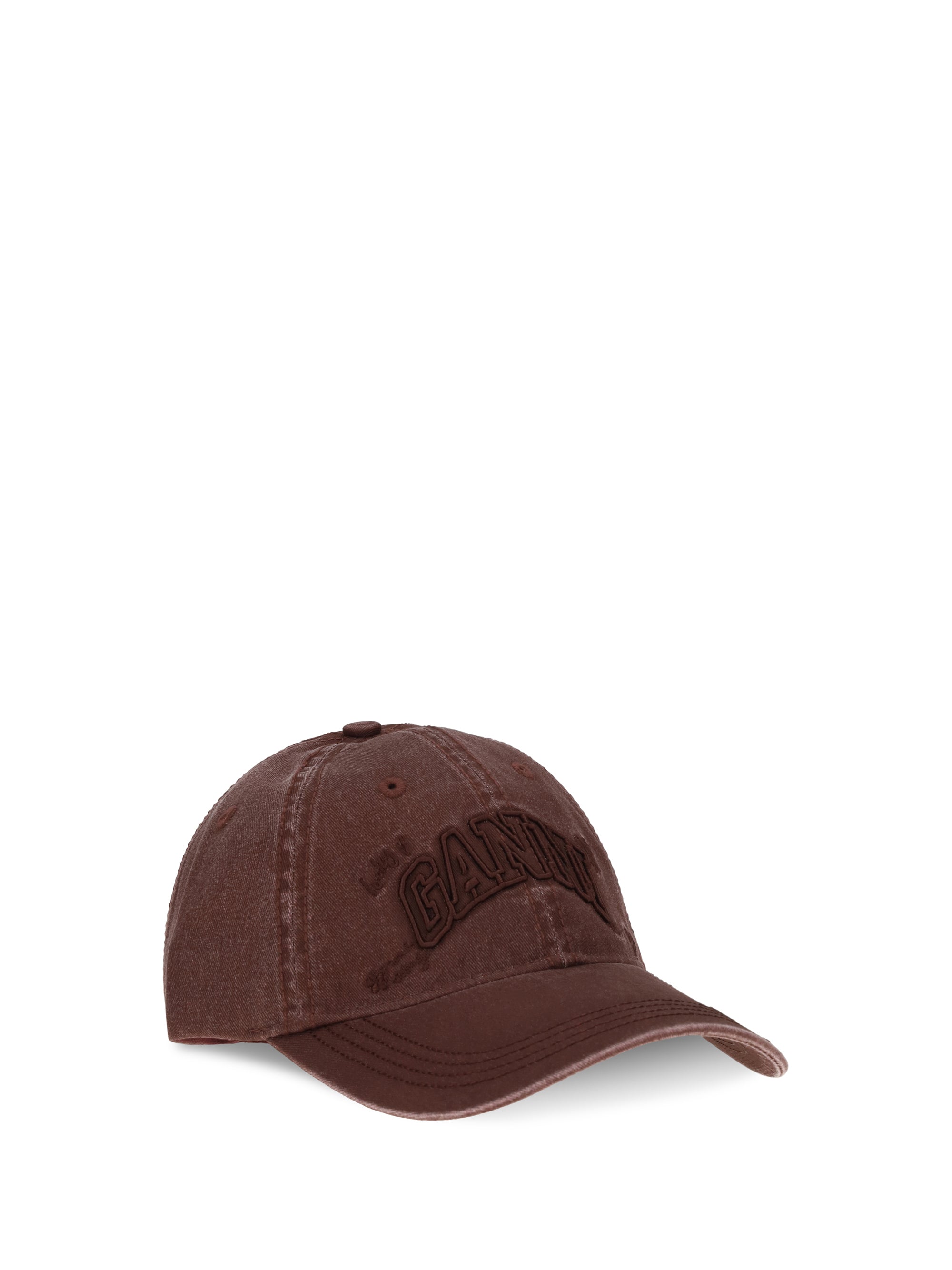 cotton baseball cap with embroidered logo