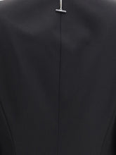 ALEXANDER MCQUEEN 42 black single-breasted jacket