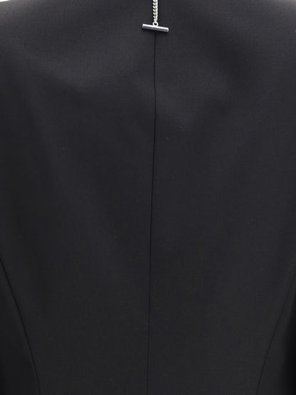 ALEXANDER MCQUEEN 42 black single-breasted jacket