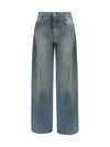 baggy denim jeans