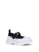 ALEXANDER MCQUEEN 36 leather and rubber sneakers