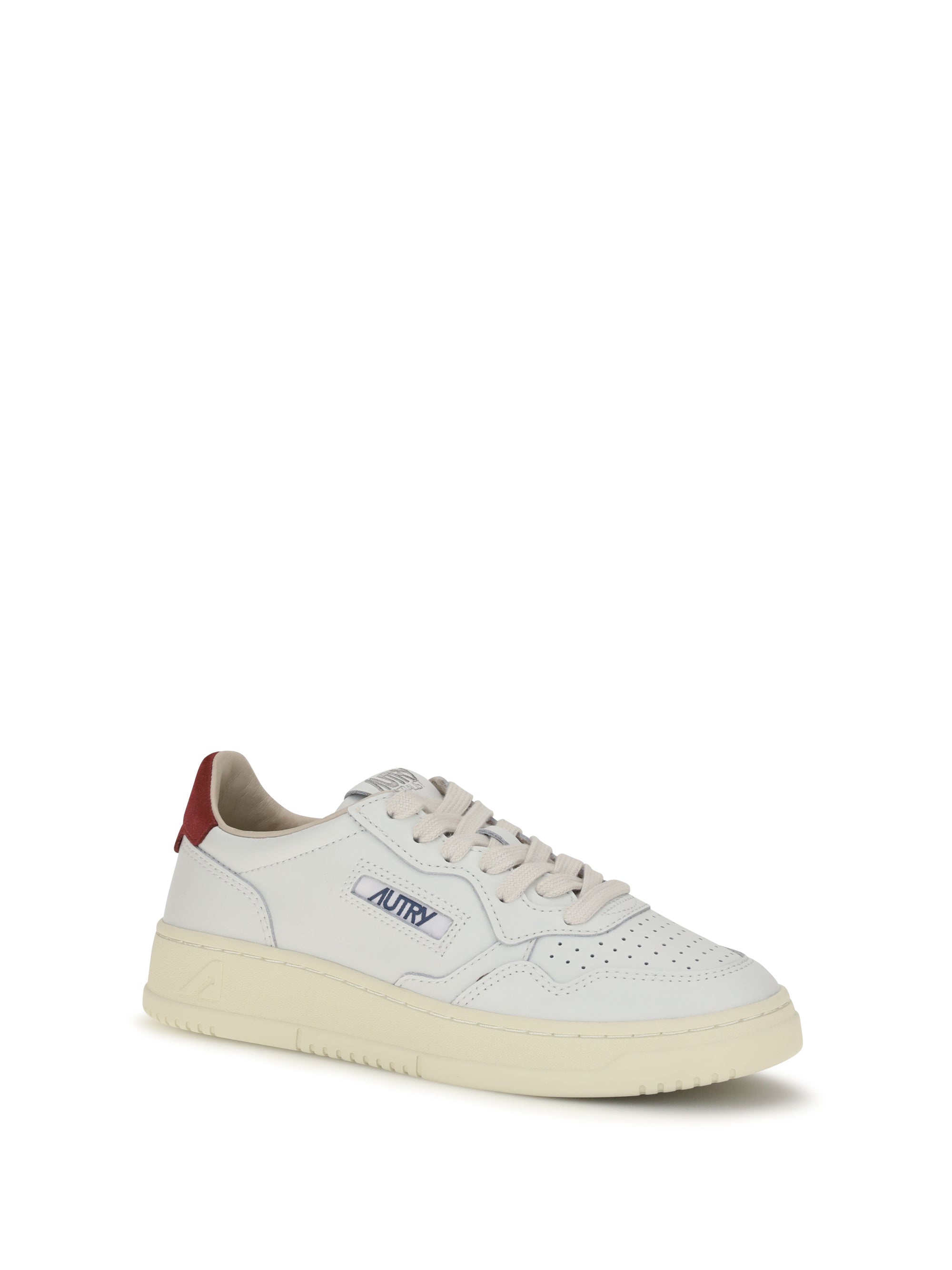 medalist low leather sneakers
