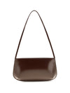 bra brushed leather shoulder bag