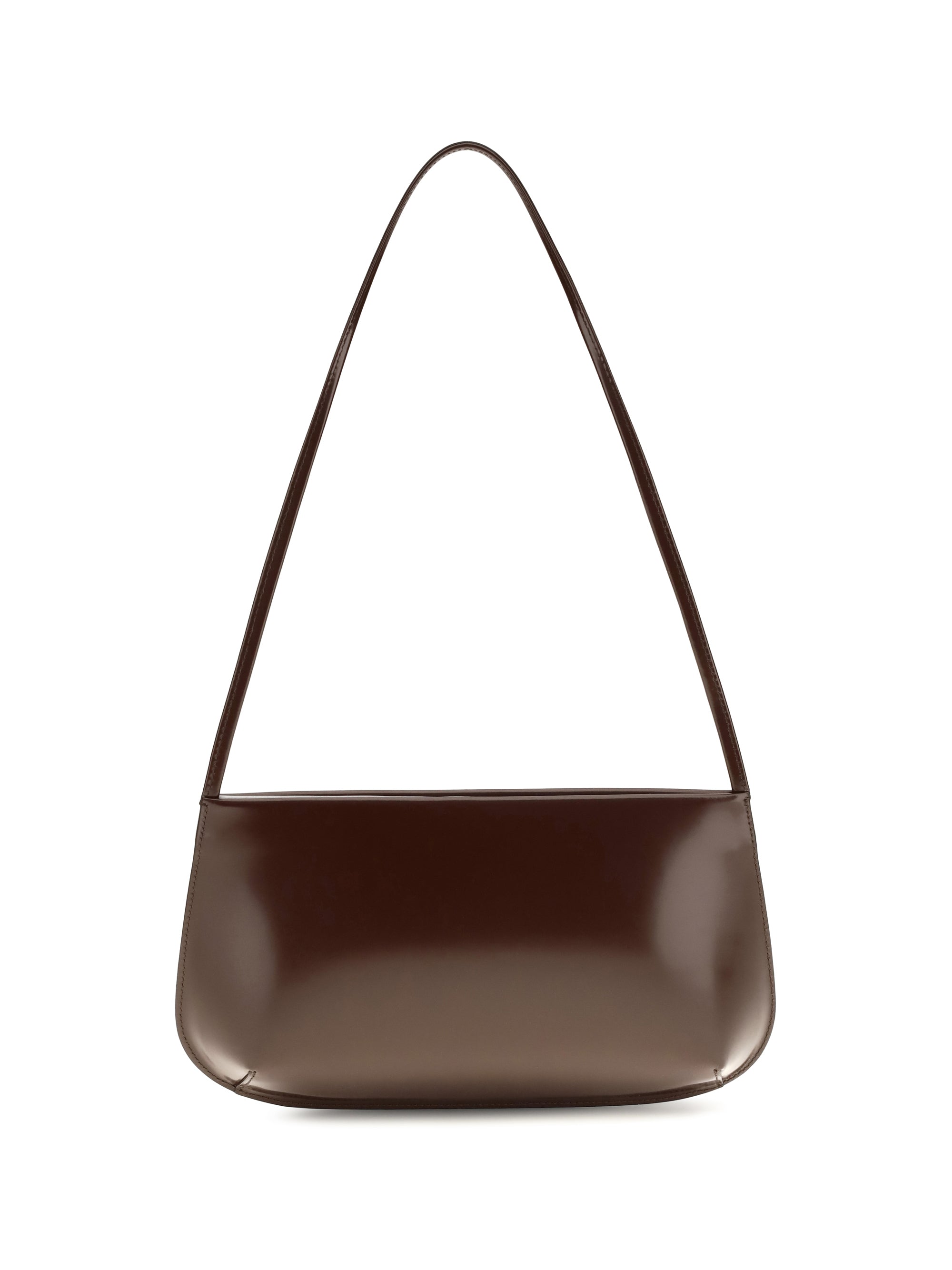 bra brushed leather shoulder bag