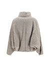 high-neck shearling jacket