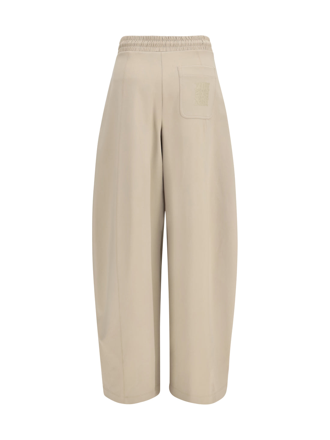MAX MARA 38 olmo technical cotton jersey pants