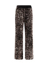 velvet pants with sequins
