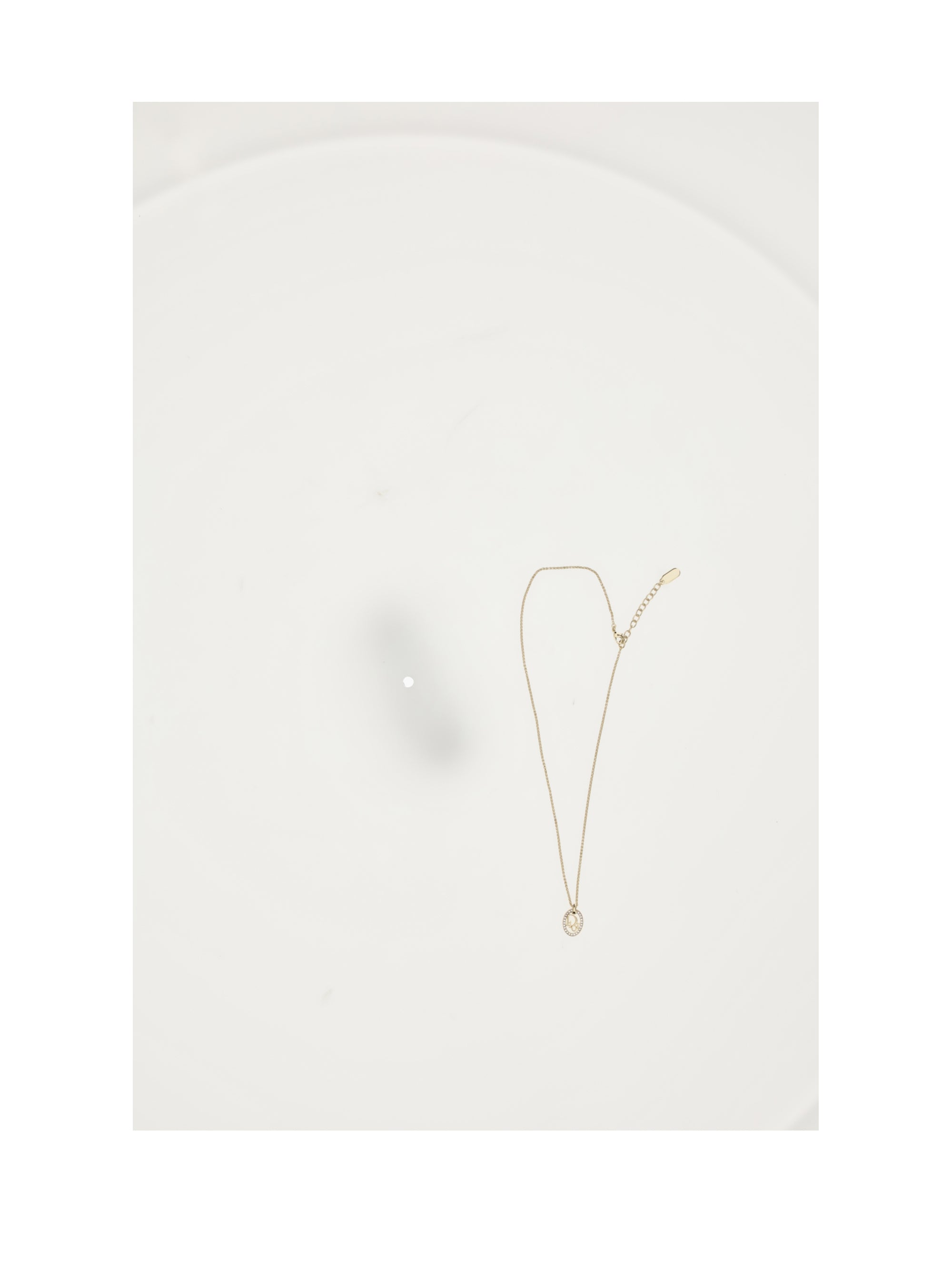 dior oblique necklace