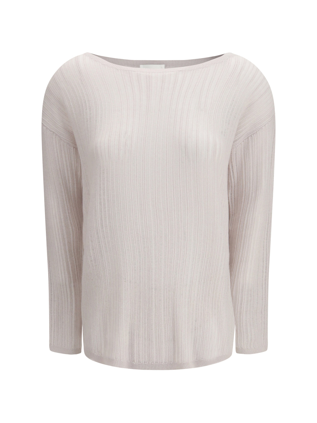 ALLUDE M rib-knit crew-neck sweater 