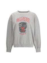 GANNI L kitty sweatshirt