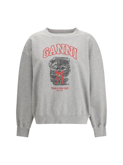 GANNI XL kitty sweatshirt