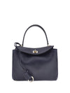 rodeo small shoulder bag in used-effect leather