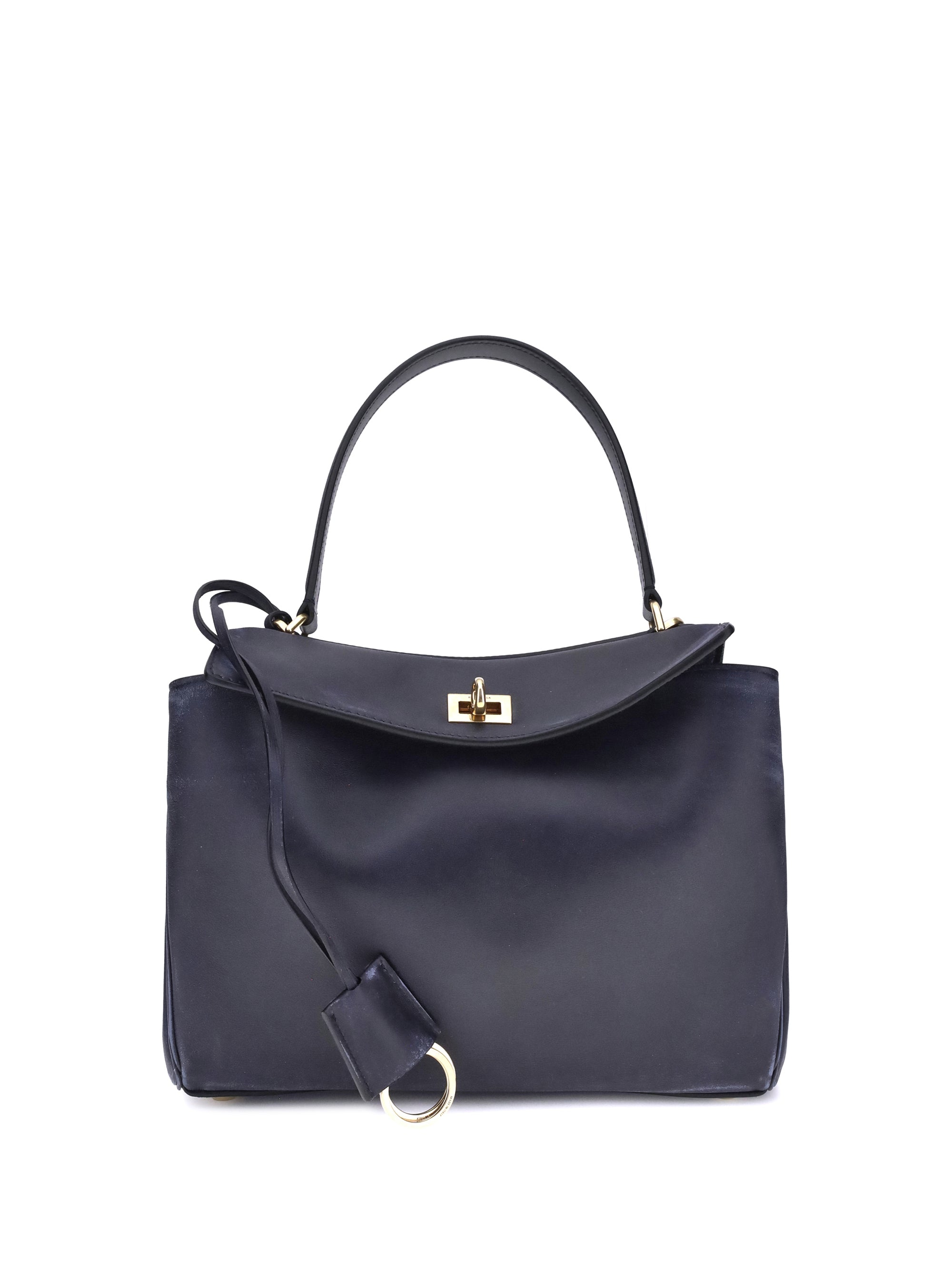 rodeo small shoulder bag in used-effect leather