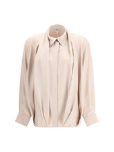 LOEWE 36 draped shirt