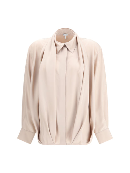 LOEWE 36 draped shirt